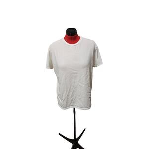 Fruit of the loom white tee bundle of 4 size large